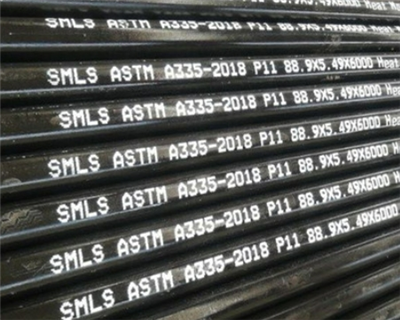 ASTM A335 P11 Pipa Baja Paduan Feritik Mulus